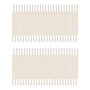 05mm Cotton Swabs - 6 inch Wood Shaft - 100pc