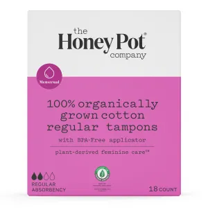 100% Organic Regular Tampons