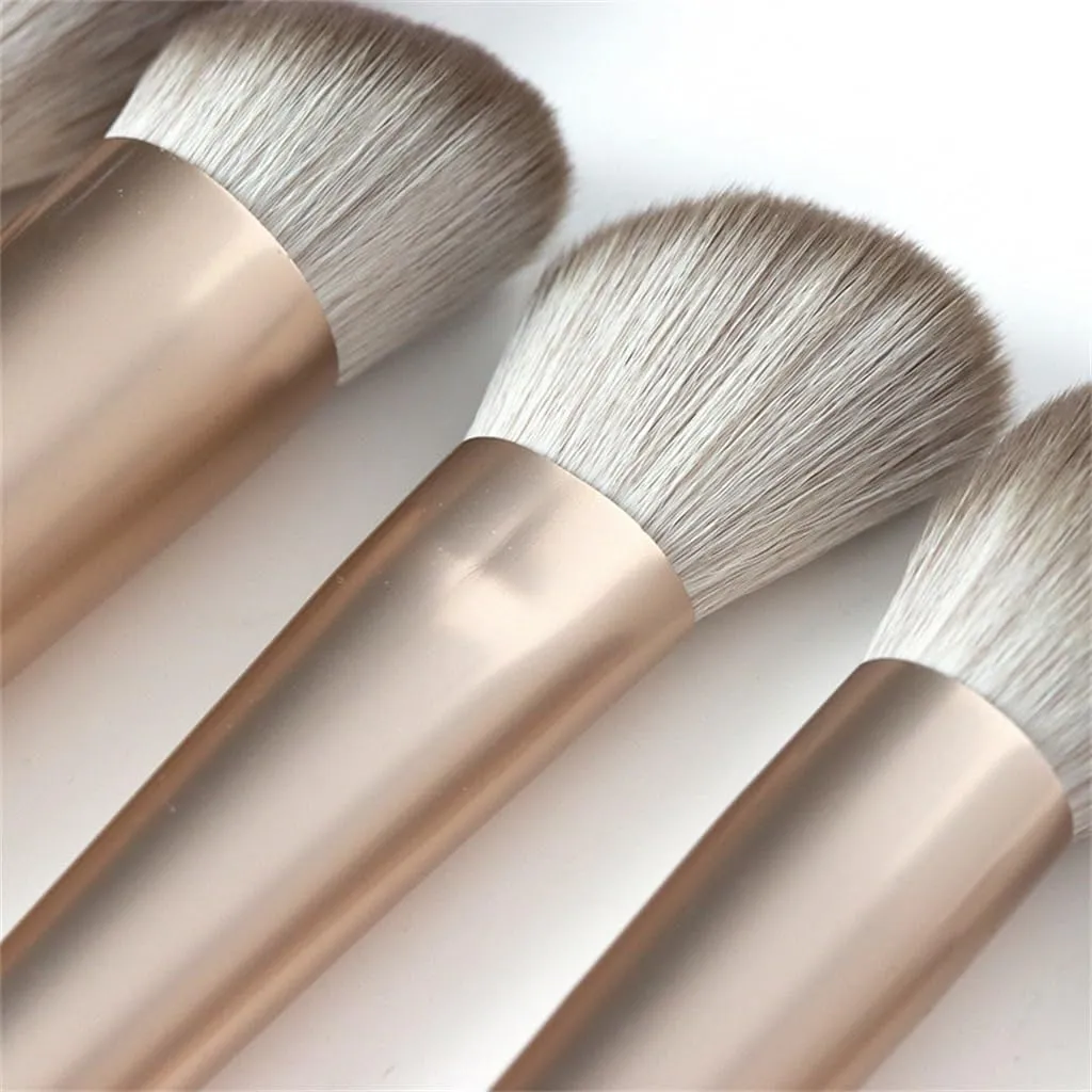 11pcs Soft Hair Makeup Brushes Set Eyeshadow Brushes Loose Powder Brushes Makeup Brushes Beauty