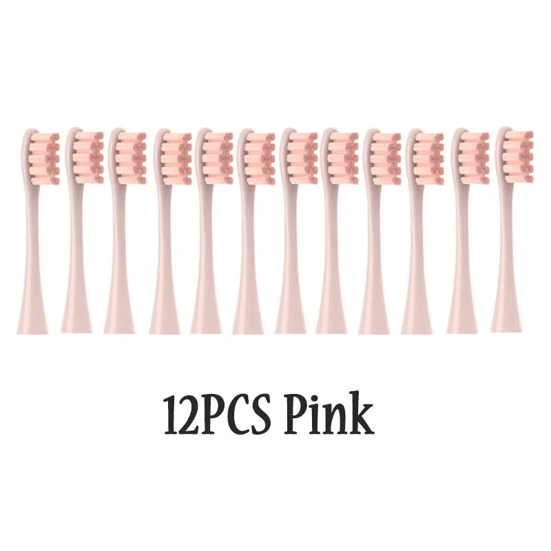 12PCS Replacement Brush Heads for Oclean X/ X PRO/ Z1/ F1/ One/ Air 2 /SE Sonic Electric Toothbrush DuPont Soft Bristle Nozzles