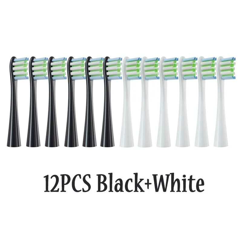 12PCS Replacement Brush Heads for Oclean X/ X PRO/ Z1/ F1/ One/ Air 2 /SE Sonic Electric Toothbrush DuPont Soft Bristle Nozzles