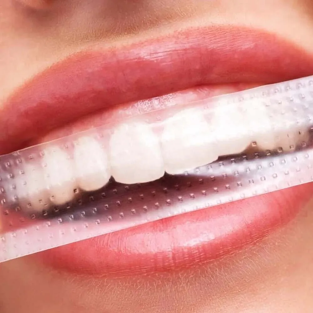 14 Pairs of Teeth Whitening Strips White Tooth Tool Kit Oral Hygiene Care Strip