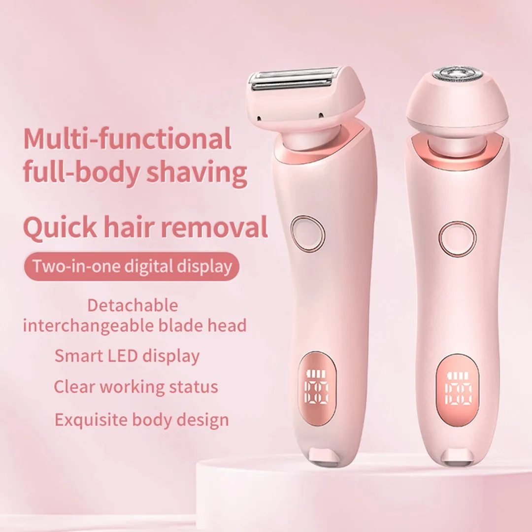 2-in-1 Electric Shaver & Hair Remover