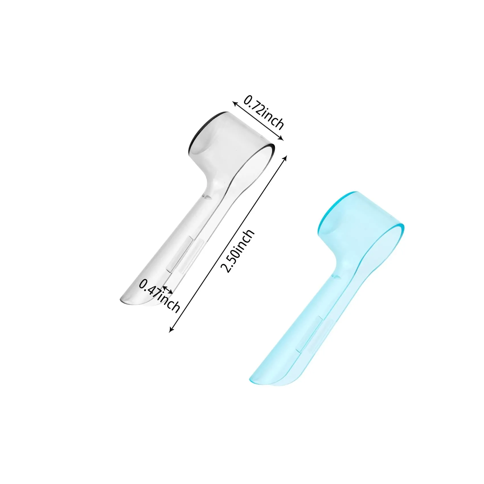 2 Pcs Electric Toothbrush Head Covers Electric Toothbrush Head Covers Toothbrush Head Compatible with Oral B Electric Toothbrush Heads 2