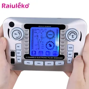 20 Levels Body Massage Electronic Slimming Pulse Massage Muscle Relax Pain Relief Stimulator Tens Acupuncture Therapy Machine