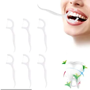 200 Dental Floss, Floss Picks, Portable Floss Sticks Dental, Durable Floss Picks for Teeth, Tooth Picks Sticks Plastic for Home Travel Office