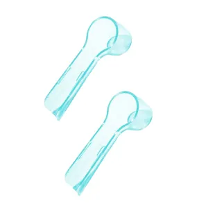 2Pcs Toothbrush Head Covers, Electric Toothbrush Cover, Toothbrush Protective Case, Toothbrush Caps, Toothbrush Protector Case Sutiable for Home Travel Outdoor Business Trip Blue