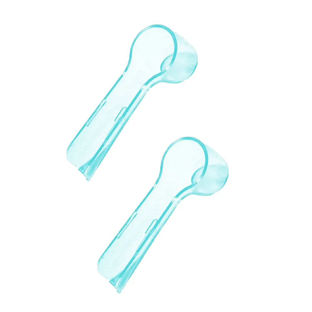 2Pcs Toothbrush Head Covers, Electric Toothbrush Cover, Toothbrush Protective Case, Toothbrush Caps, Toothbrush Protector Case Sutiable for Home Travel Outdoor Business Trip Blue