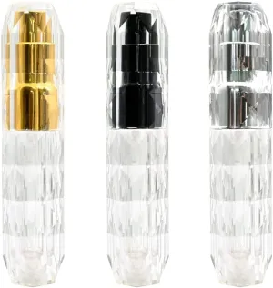 3PCS 5ML Clear Atomizer Perfume Bottle