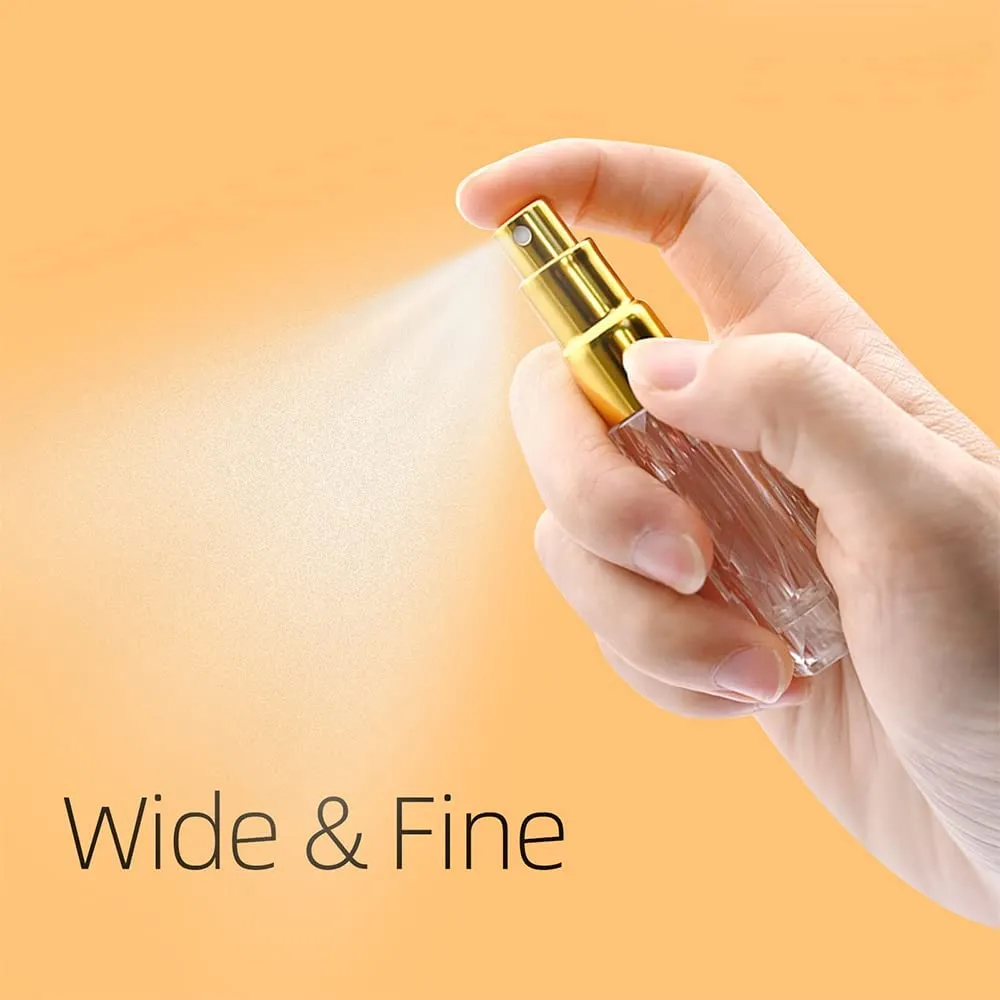 3PCS 5ML Clear Atomizer Perfume Bottle