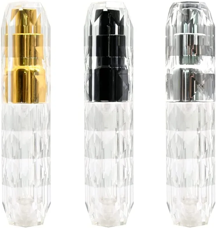 3PCS 5ML Clear Atomizer Perfume Bottle