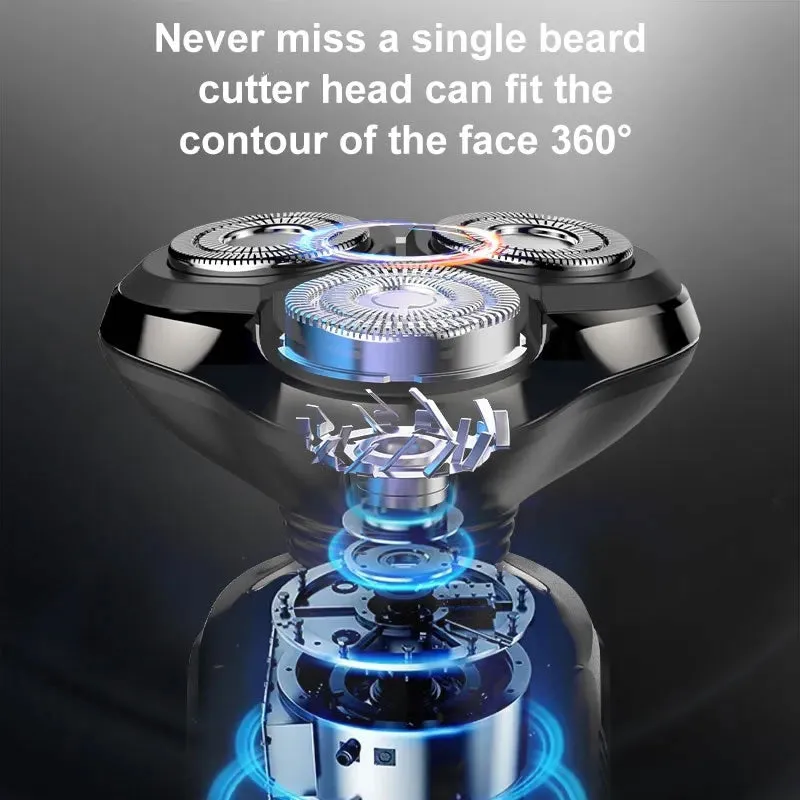 5D Electric Rechargeable Shaverab-J432