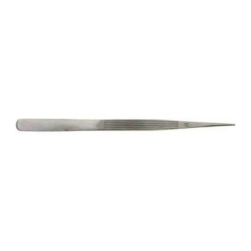 6.5 inch Diamond Tweezer Serrated Medium Tip