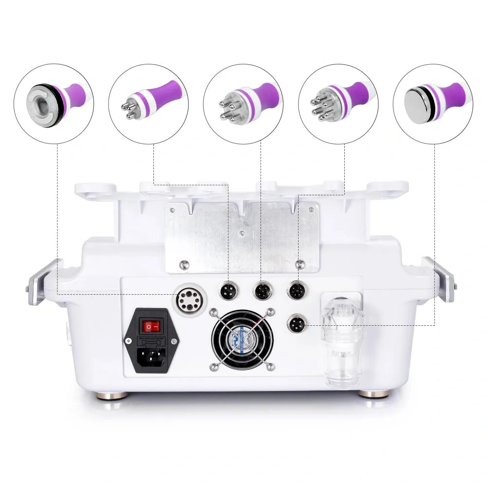 6In1 Ultrasonic Cavitation Body Slimming Skin Care & facial massager machine