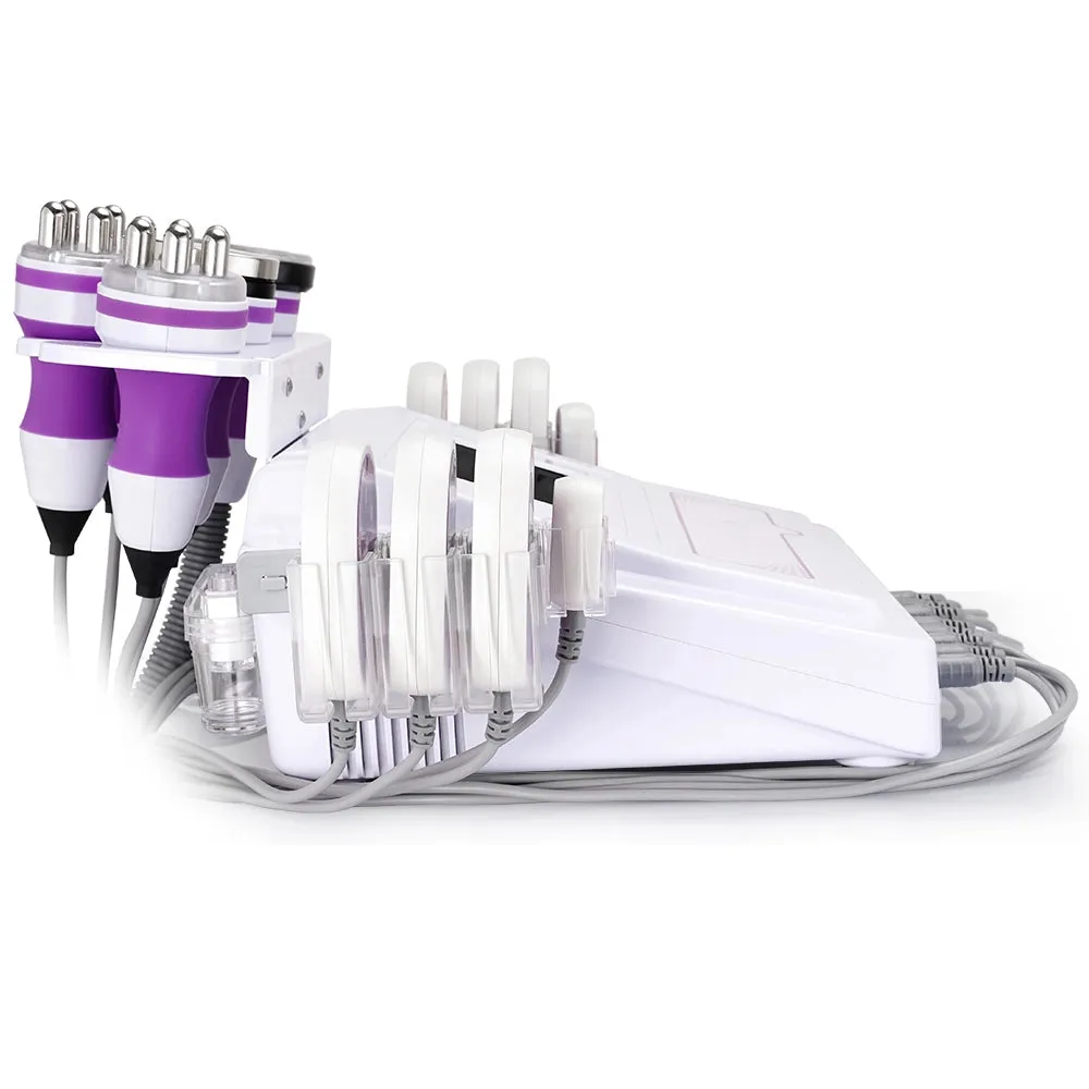 6In1 Ultrasonic Cavitation Body Slimming Skin Care & facial massager machine