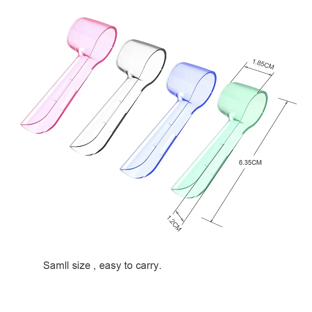 8 PCS Electric Toothbrush Head Covers for Oral B Toothbrush Head Multicolor,8 Pcs Compatible With Oral-b Round Brush Head