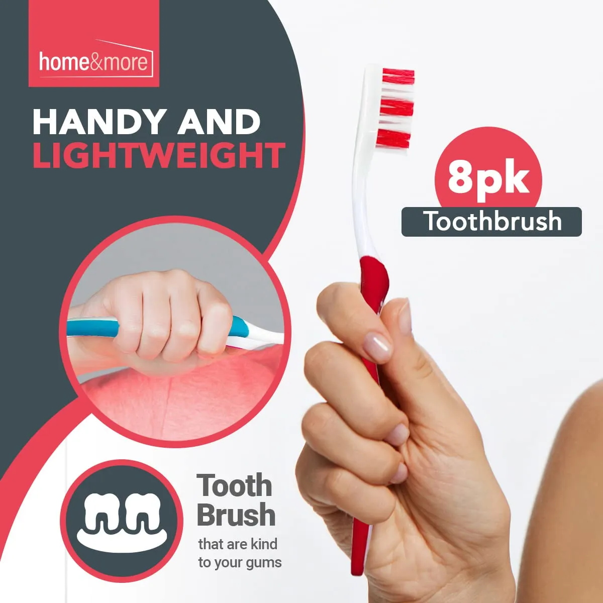 8pk Manual Toothbrush Multipack | Firm Toothbrush for Adults Toothbrushes Multipack, Family Toothbrush Pack | Toothbrush Manual | Tooth Brush | Tooth Brushes | Bulk Toothbrushes | Teeth Brushes