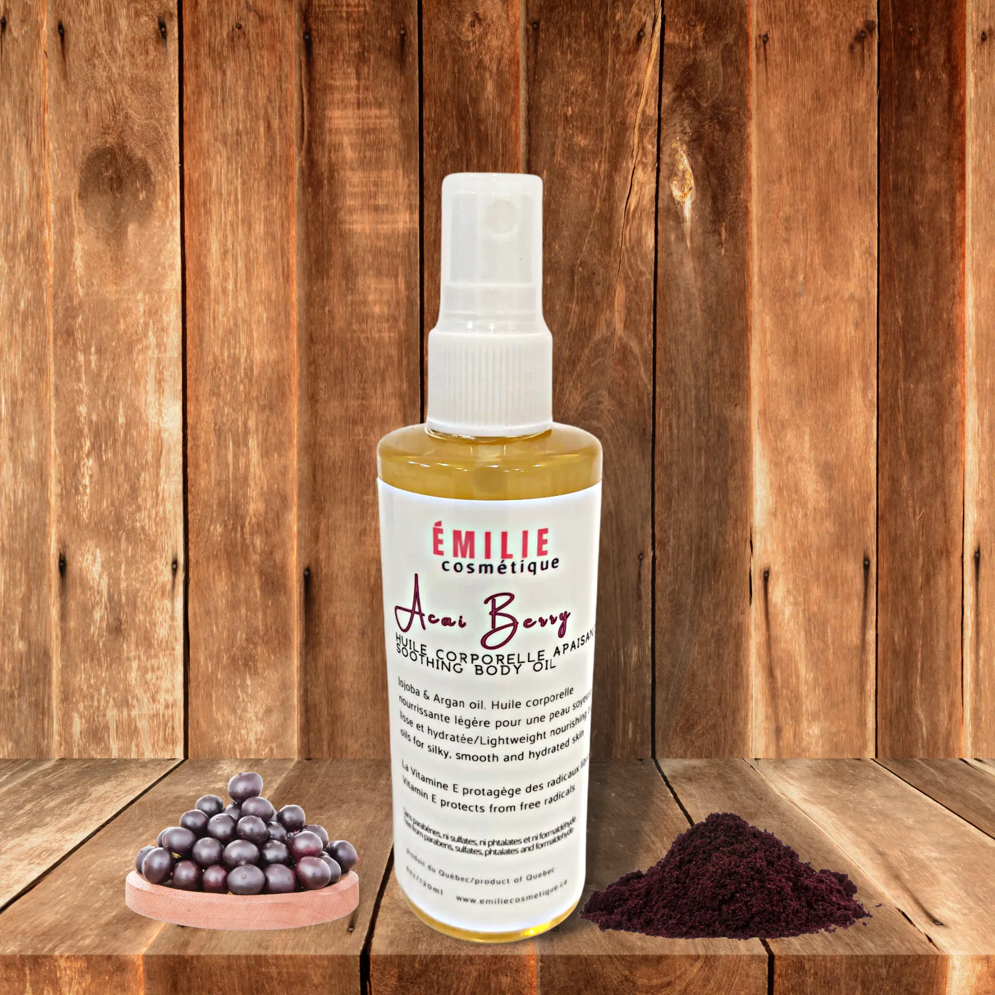 Acai Berry Body Oil