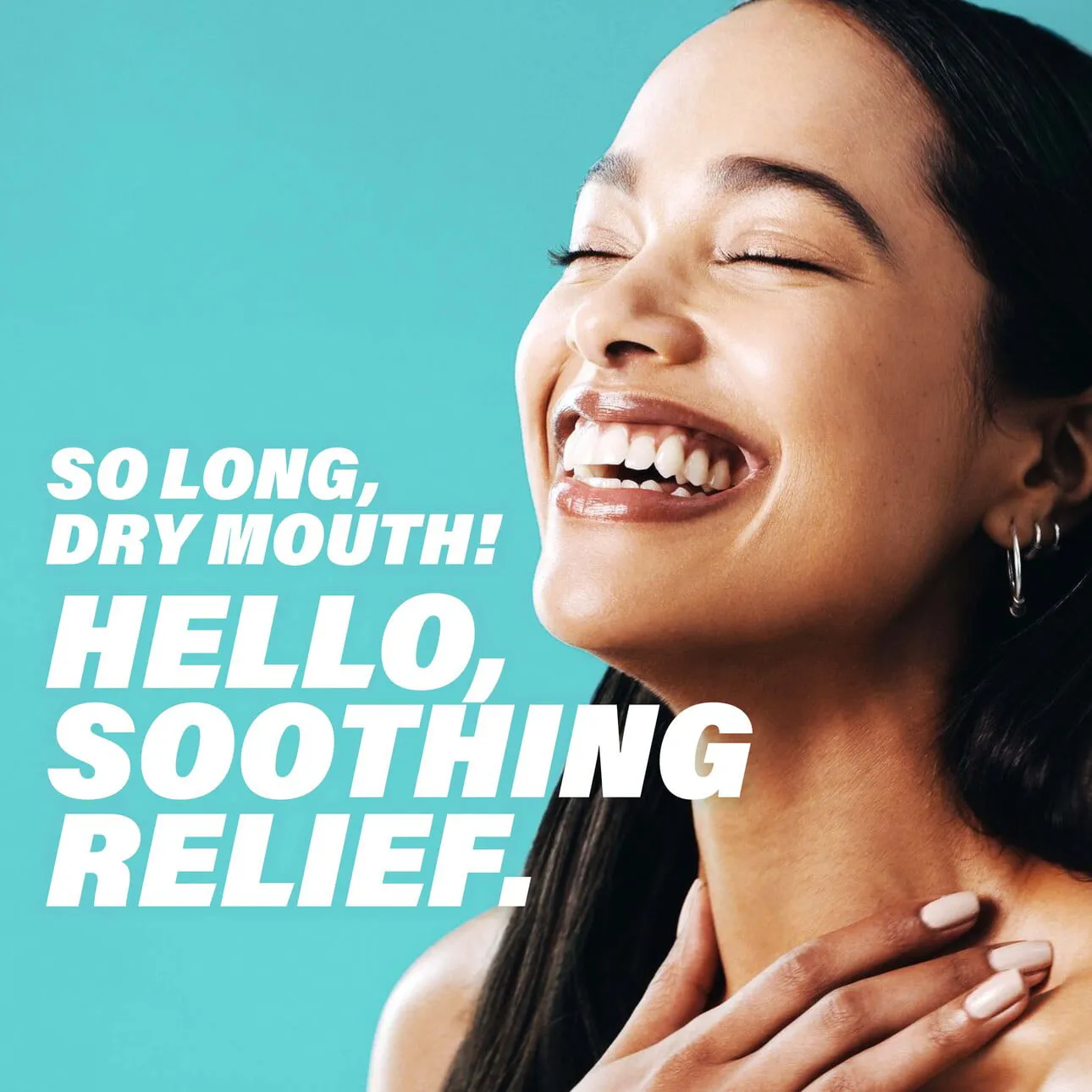ACT Dry Mouth Anticavity Fluoride Mouthwash with Xylitol, Soothing Mint, 33.8 fl