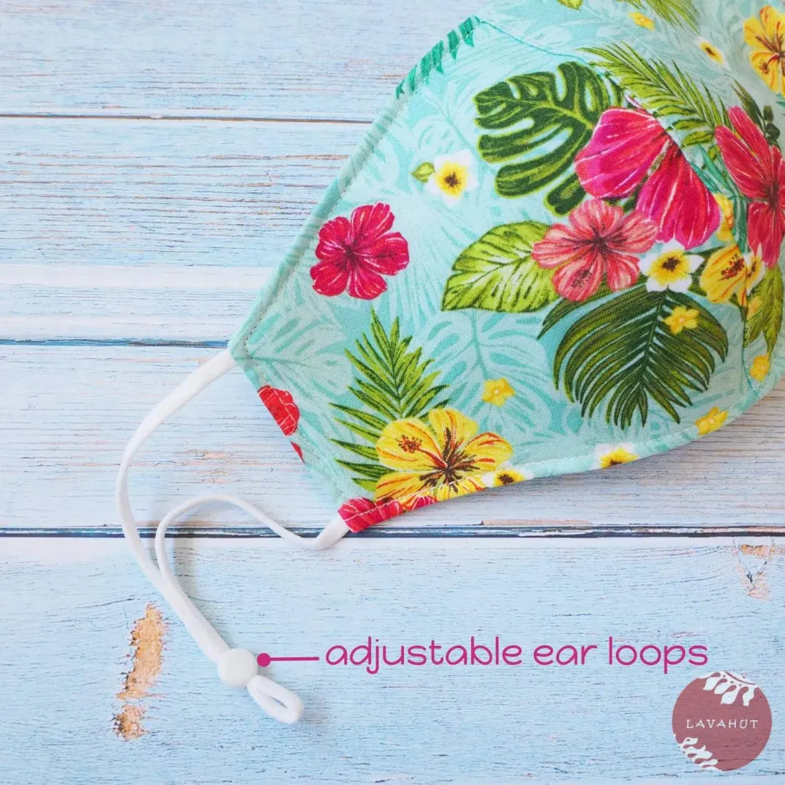 Adjustable   Filter Pocket • Green Tropics