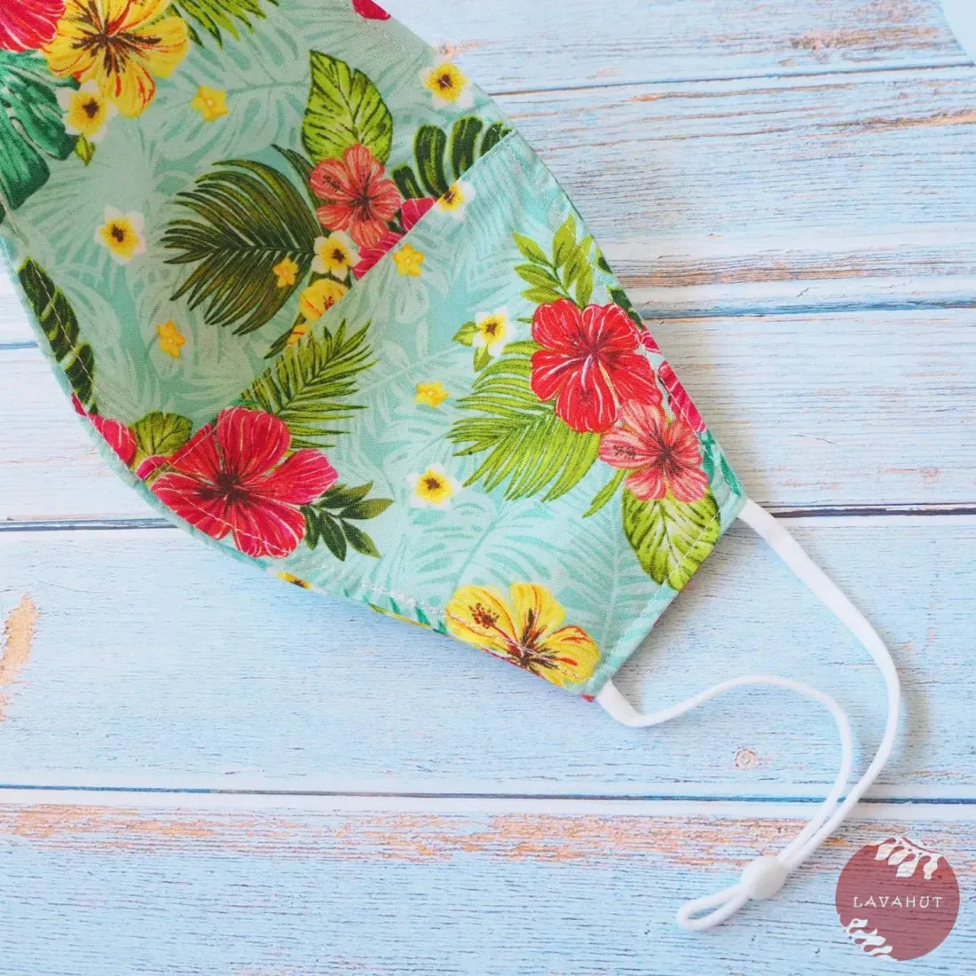 Adjustable   Filter Pocket • Green Tropics
