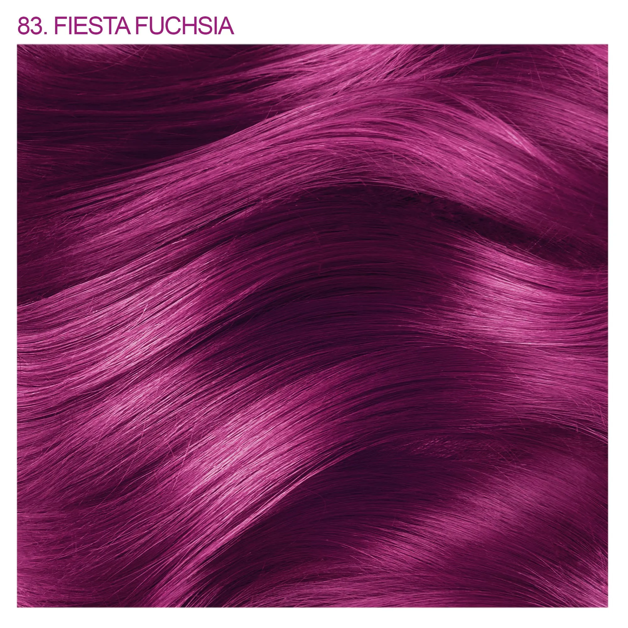 Adore Semi Permanent Hair Color - Vegan and Cruelty-Free Red Hair Dye - 4 Fl Oz - 083 Fiesta Fuchsia (Pack of 1)