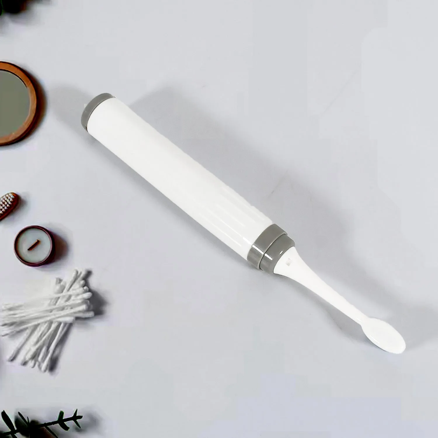 Adult Waterproof Sonic Toothbrush with 4 Heads & Holder