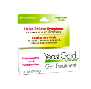 Advanced Homeopathic Gel Treatment - for External Yeast Infection Symptom Relief 1 Ounce (Pack of 1)
