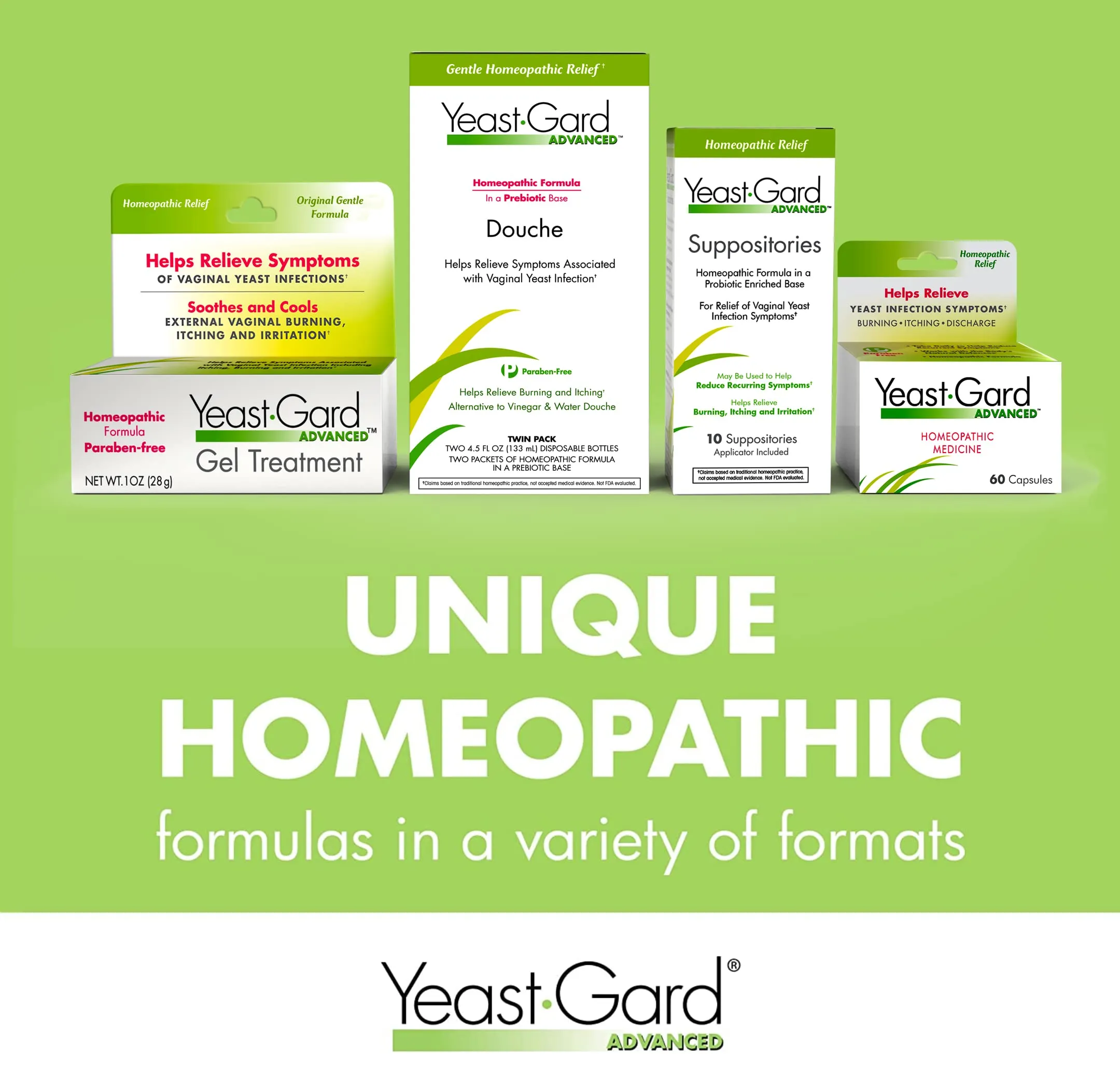 Advanced Homeopathic Gel Treatment - for External Yeast Infection Symptom Relief 1 Ounce (Pack of 1)