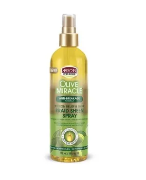 African Pride Olive Miracle Braid Sheen 12oz (PC)