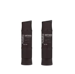 Aged Bamboo Oily Roots Dry Tips Hair Reconstruction Treatment Kit 2x300ml - Hobety