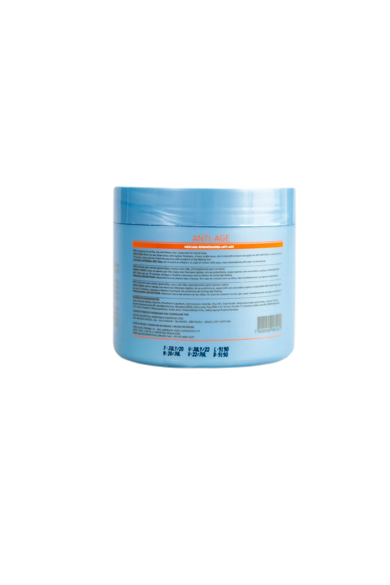 Agilise Profesional Agi Hydration Anti Age Mask 400ml / 13.5 Fl Oz