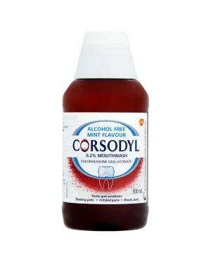 Alcohol Free Mint Flavour Mouthwash 300ml