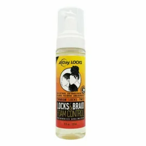 All Day:  Locks & Braid Foam Control 8oz