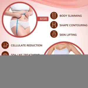 All Natural Contouring Body Applicator Tummy Sculpting Wrap for Definition