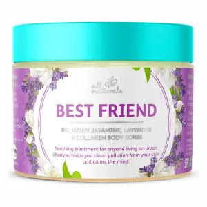 All Naturals Best Friend - Relaxing Jasmine, Lavender & Collagen Body Scrub 400g