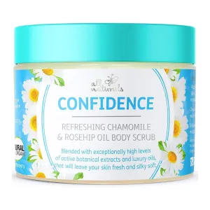 All Naturals Confidence - Refreshing Chamomile & Rosehip Oil Body Scrub 400g