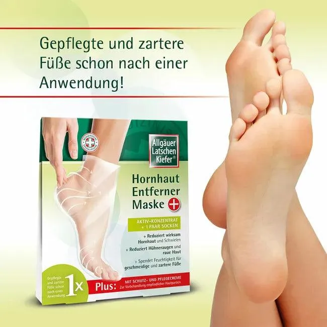 Allgäu mountain pine callus remover mask plus