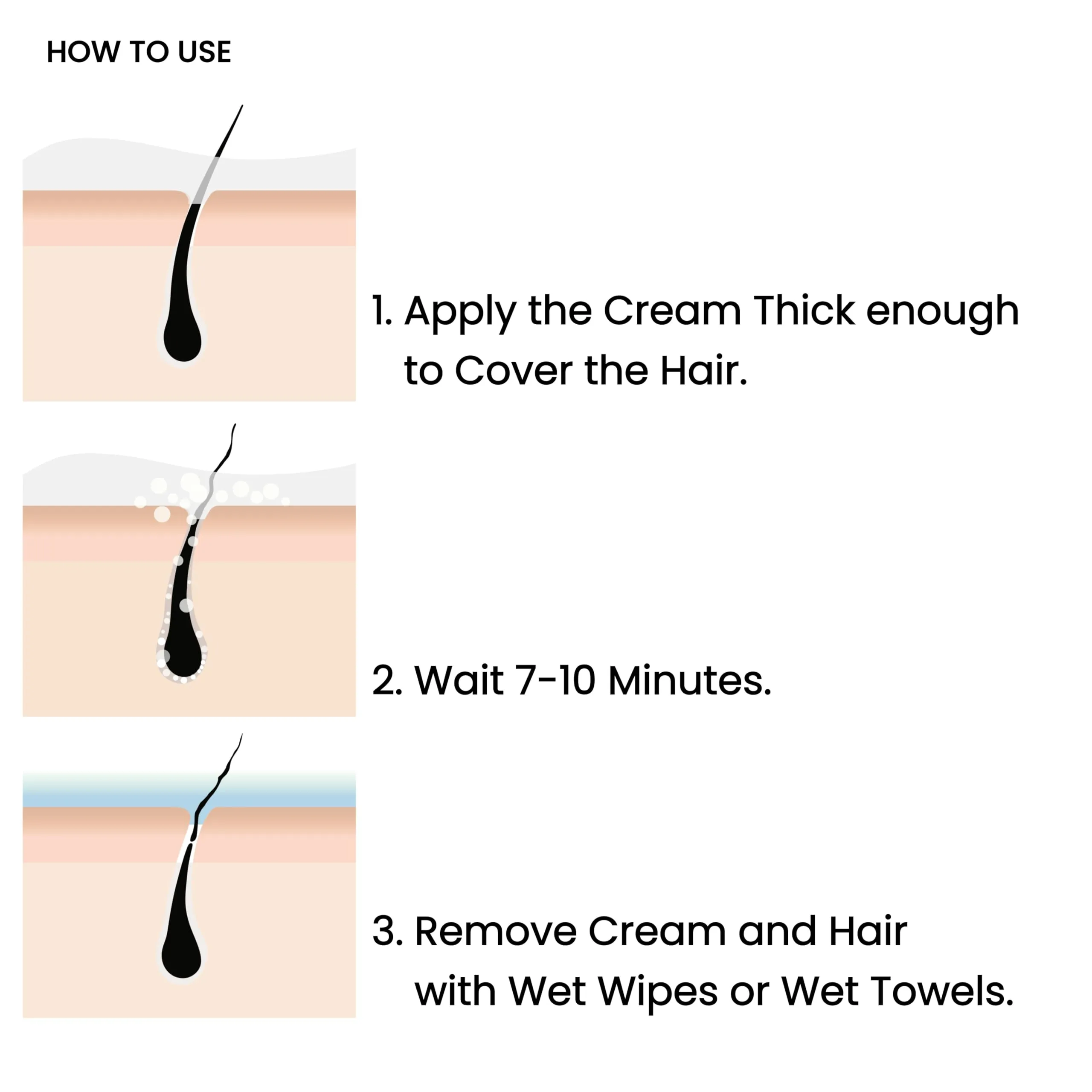 Allione Hair Removal Cream with Carrot | Sooth & Painless for Sensitive Skin, Bikini, Underarms, Arms, Legs, Chest Hair Removal with Fruits Scent, Crema Depiladora for Women & Men, 200ml