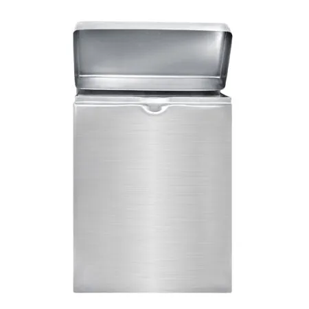 Alpine Industries ALP451-SSB Sanitary Napkin Receptacle, Stainless Steel