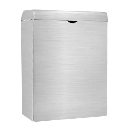Alpine Industries ALP451-SSB Sanitary Napkin Receptacle, Stainless Steel