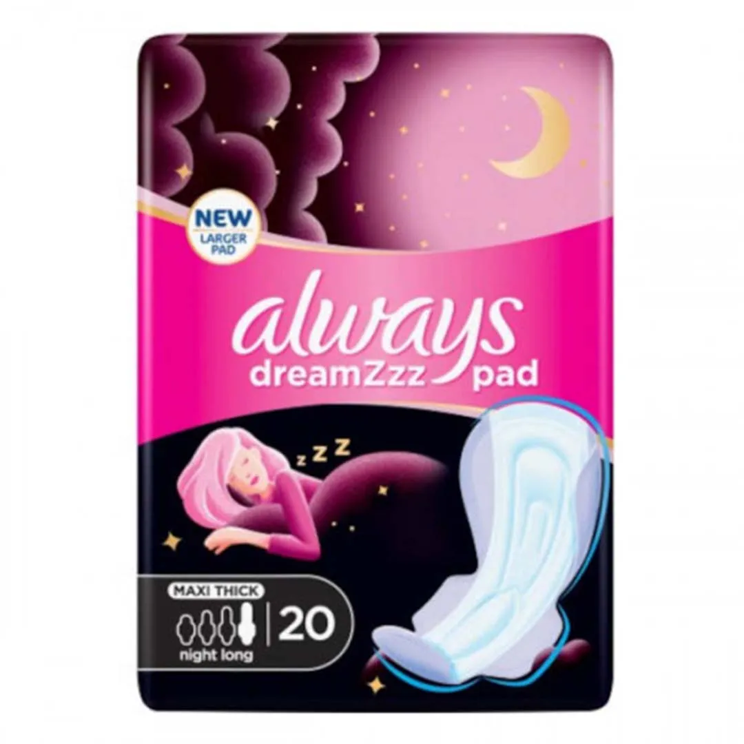 Always Dreamzz Night Pads 20's