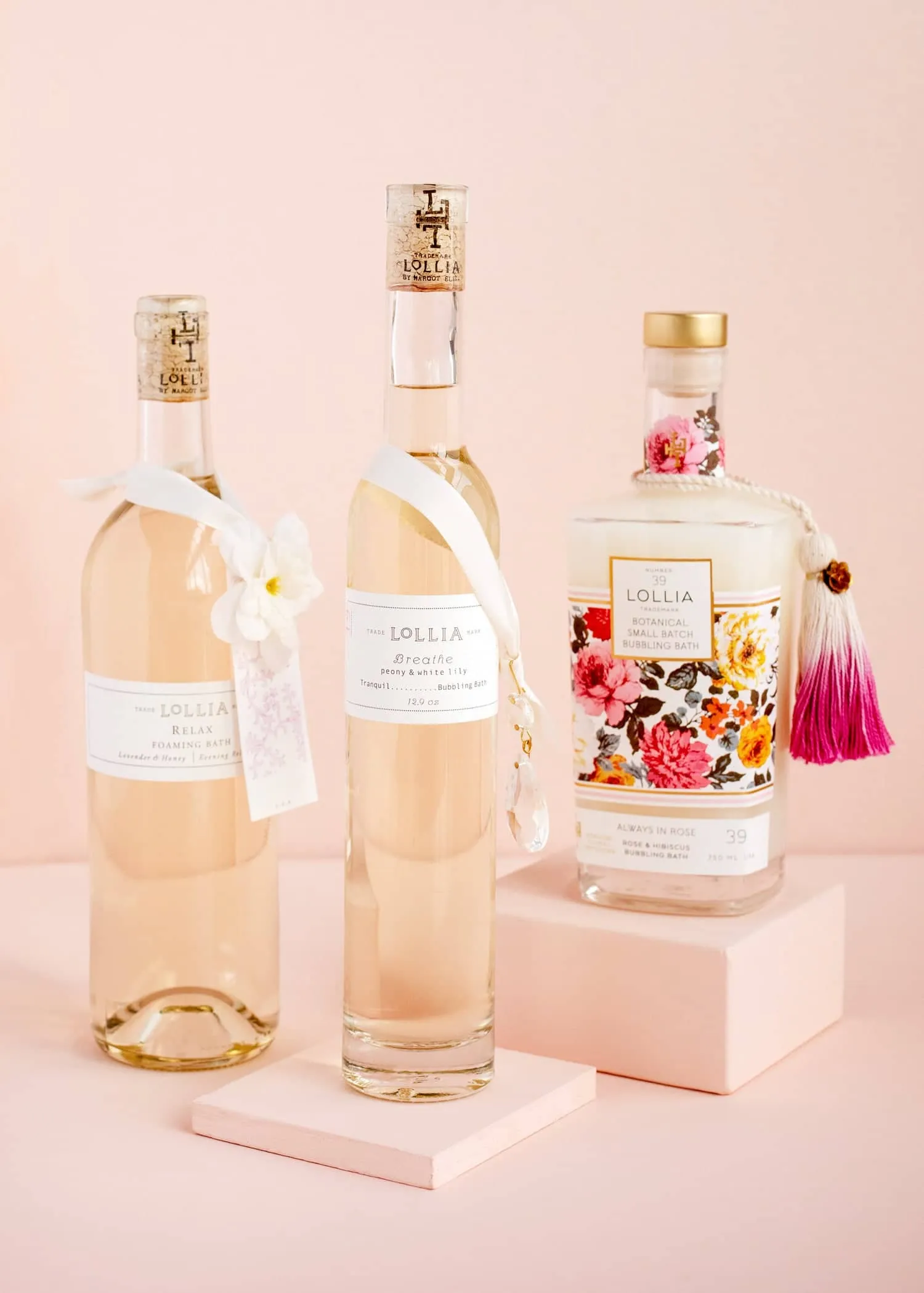 Always In Rose, Breathe and Relax Bubble Bath Trio