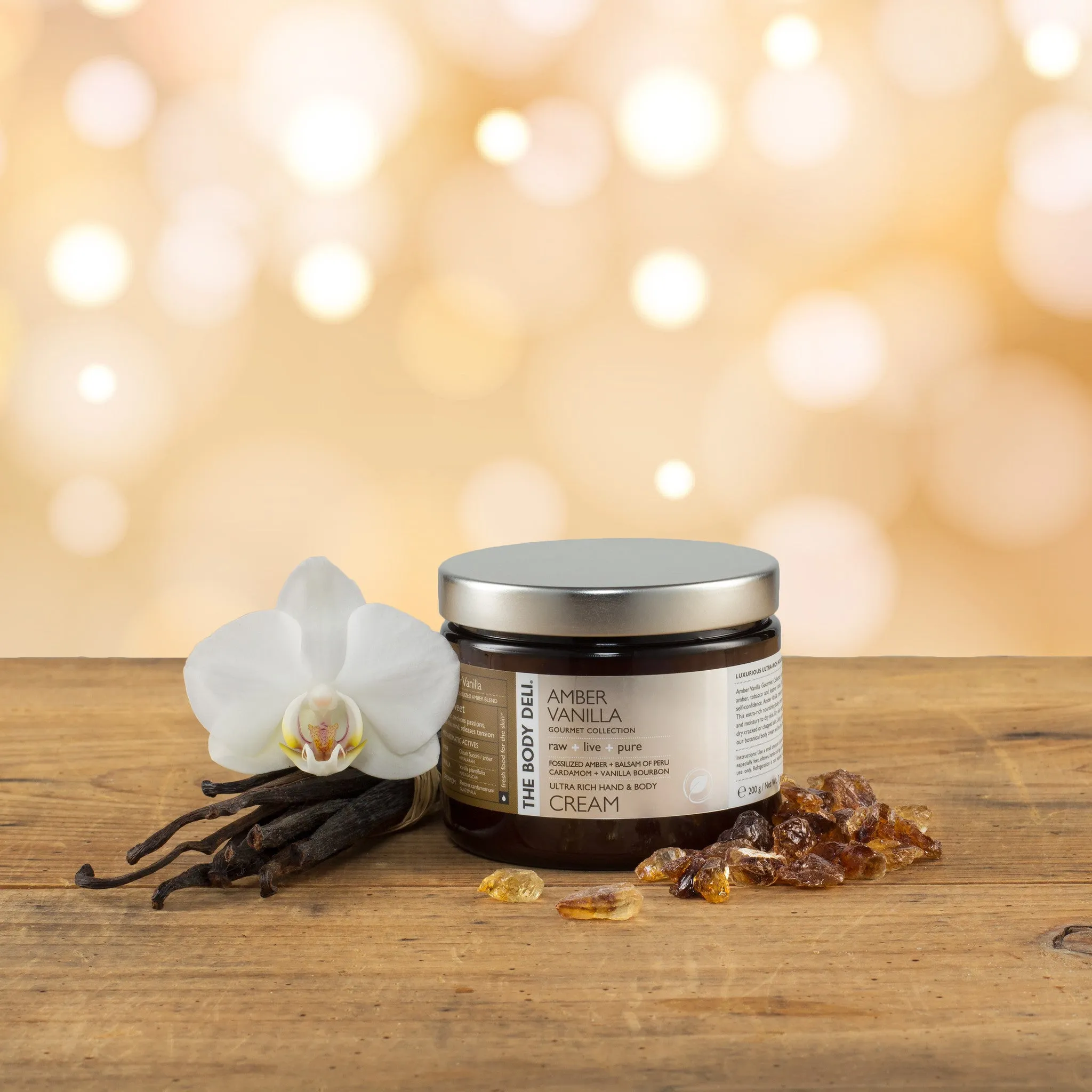 Amber Vanilla Hand & Body Cream