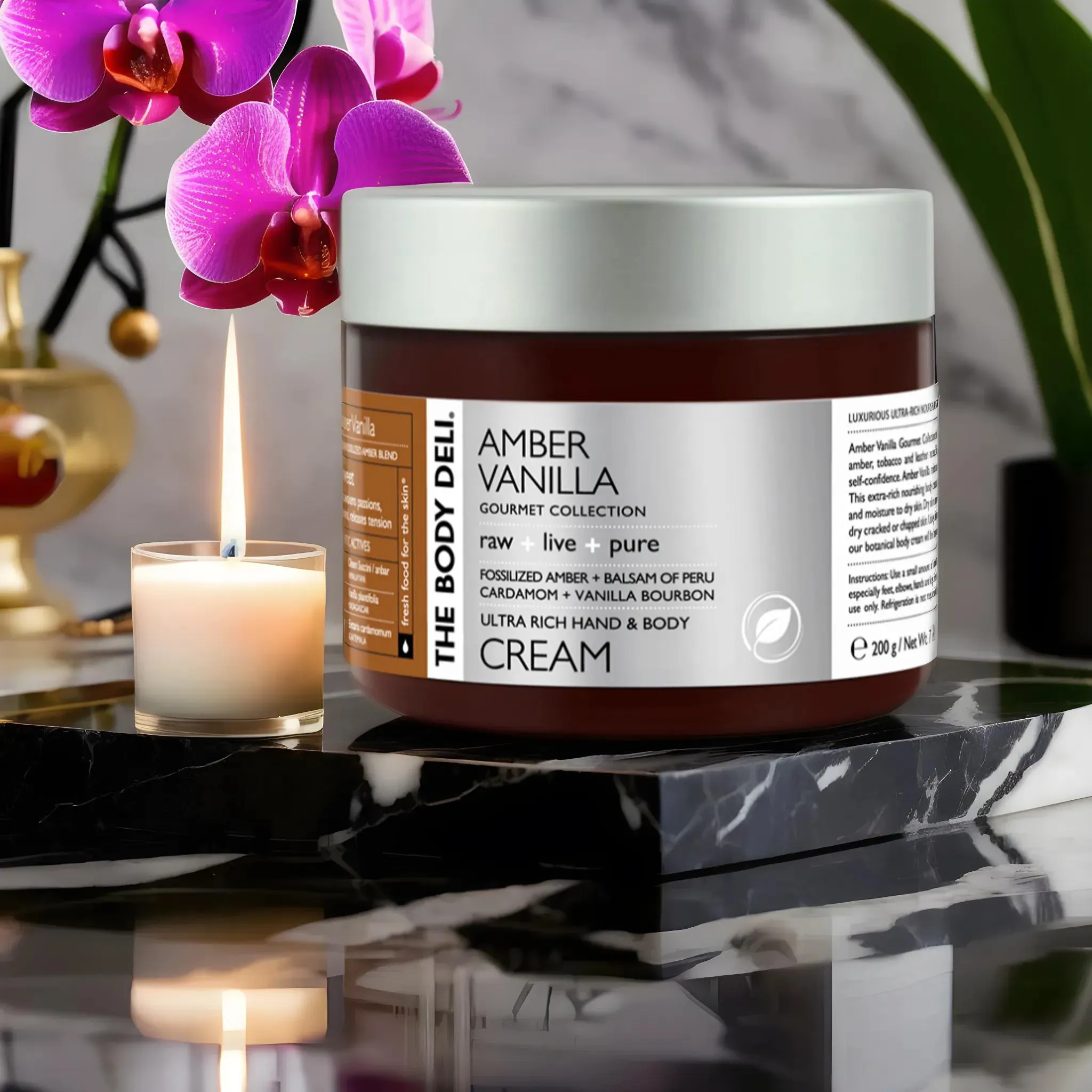 Amber Vanilla Hand & Body Cream