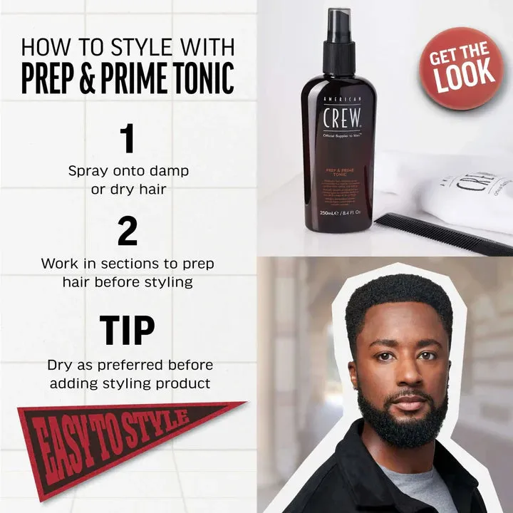 American Crew Prep And Prime Tonic 250ml