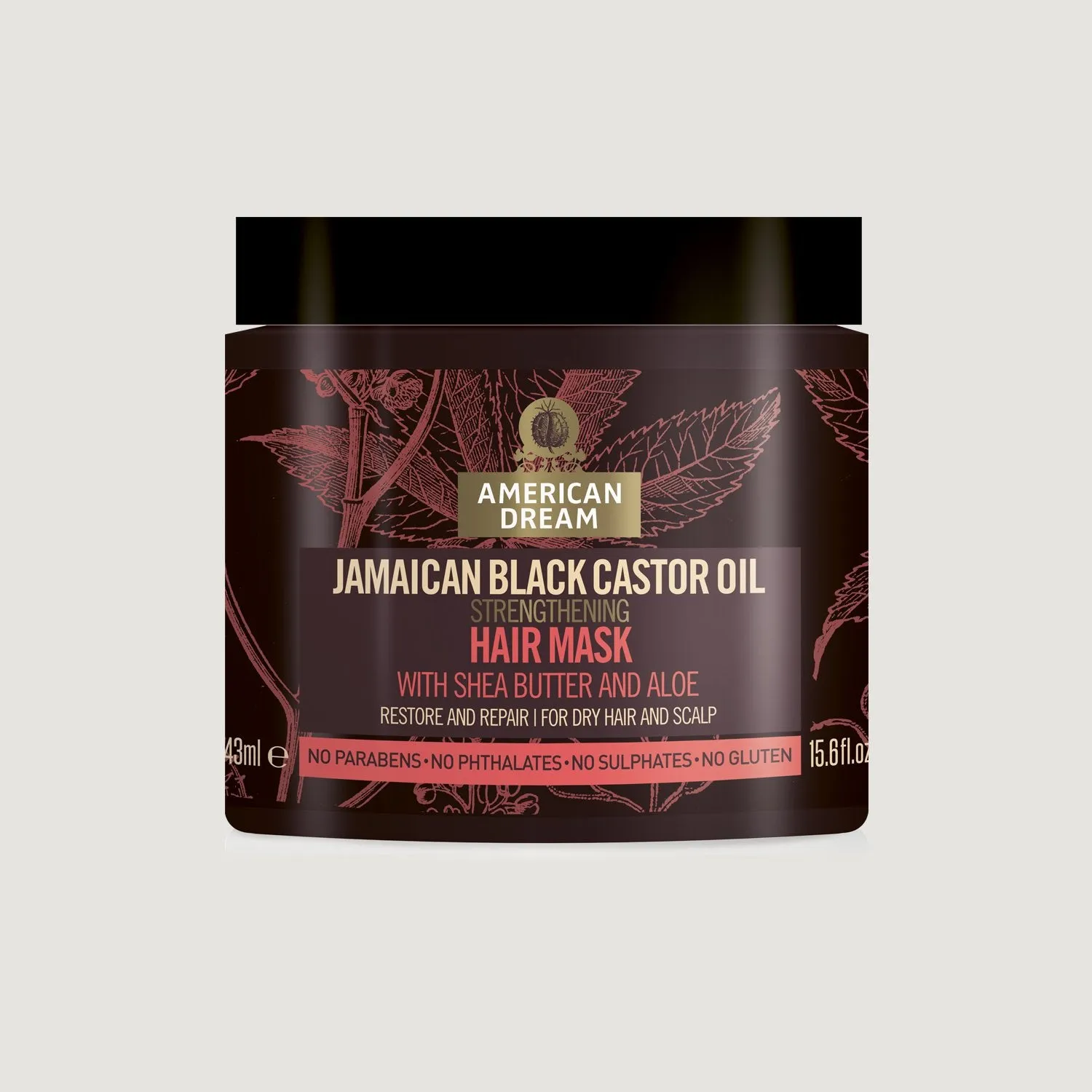 American Dream Jamaican Black Castor Oil Strengthening Hair Mask 443ml