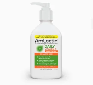 Amlactin Daily Vitamin C Body Lotion With 7% Lactic Acid