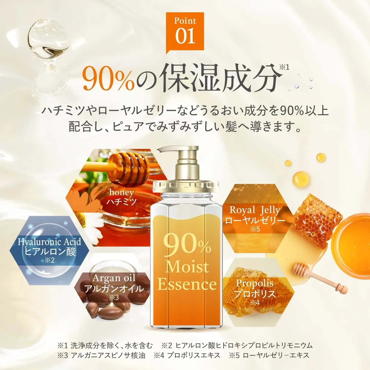 &HONEY Deep Moist Shampoo 1.0 440ml