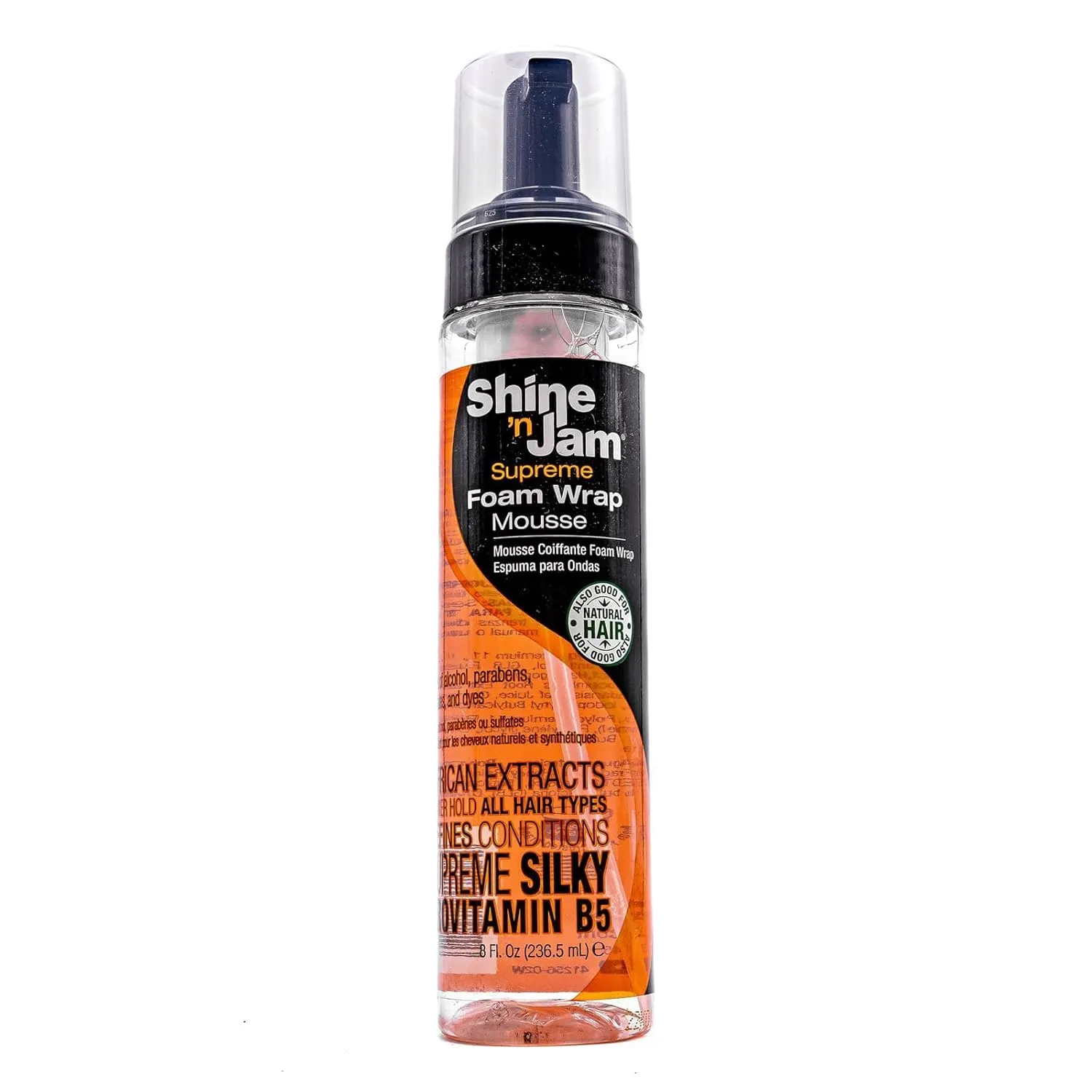 Ampro Shine N Jam Supreme Foam Wrap Mousse With Provitamin B5 236.5ml